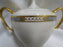 Lenox McKinley, Gray Band: Sugar Bowl & Lid, 4 1/4" Tall