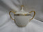 Lenox McKinley, Gray Band: Sugar Bowl & Lid, 4 1/4" Tall
