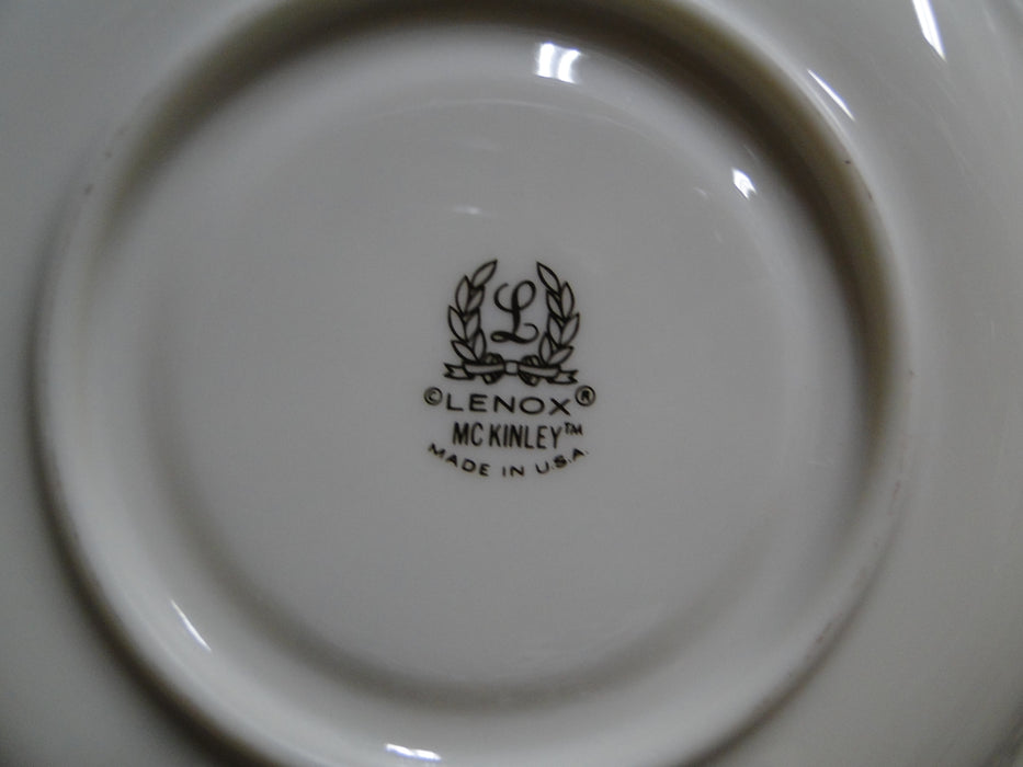 Lenox McKinley, Gray Band: Cup & Saucer Set, 2 7/8" Tall
