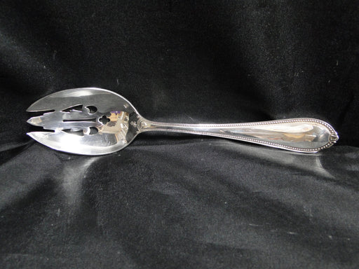 Tuttle Triumph, Sterling, 1994: Pierced Serving Spoon / Tablespoon, 9", Clinton