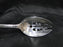 Tuttle Triumph, Sterling, 1994: Pierced Serving Spoon / Tablespoon, 9", Clinton
