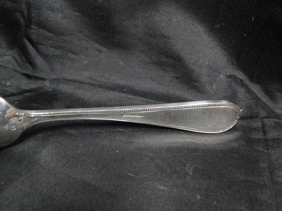 Tuttle Triumph, Sterling, 1994: Pierced Serving Spoon / Tablespoon, 9", Clinton