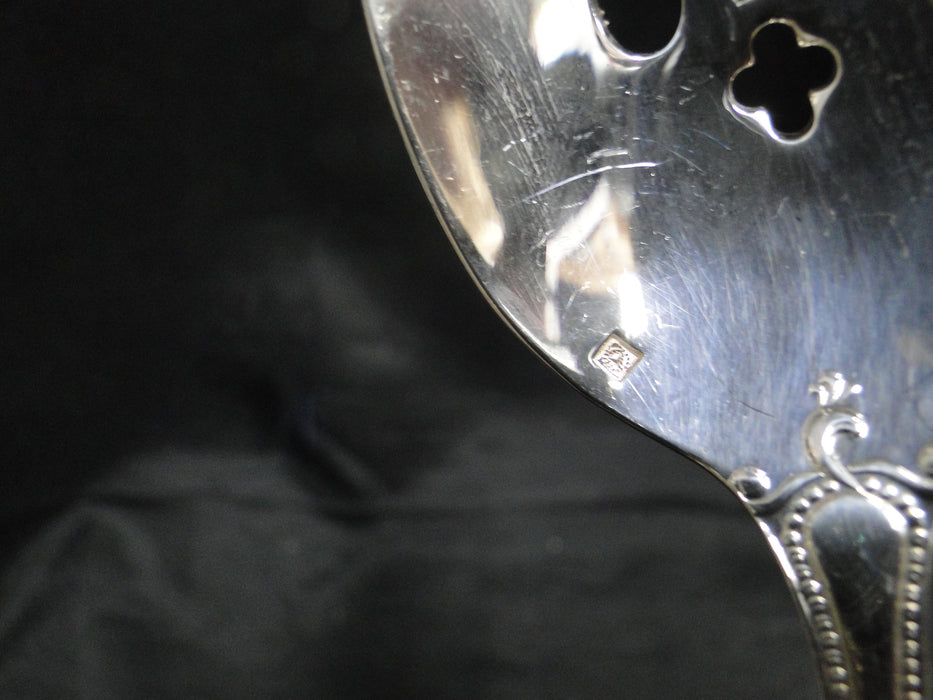 Tuttle Triumph, Sterling, 1994: Pierced Serving Spoon / Tablespoon, 9", Clinton