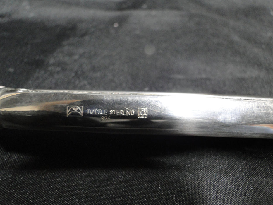 Tuttle Triumph, Sterling, 1994: Salad Serving Spoon, 11 7/8" Long, Clinton