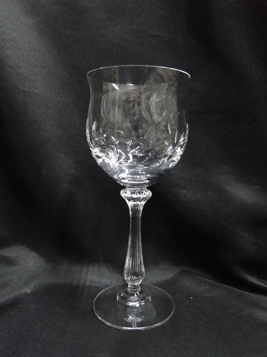 Mikasa Versailles, Cut Leaves: Water or Wine Goblet (s), 8" Tall