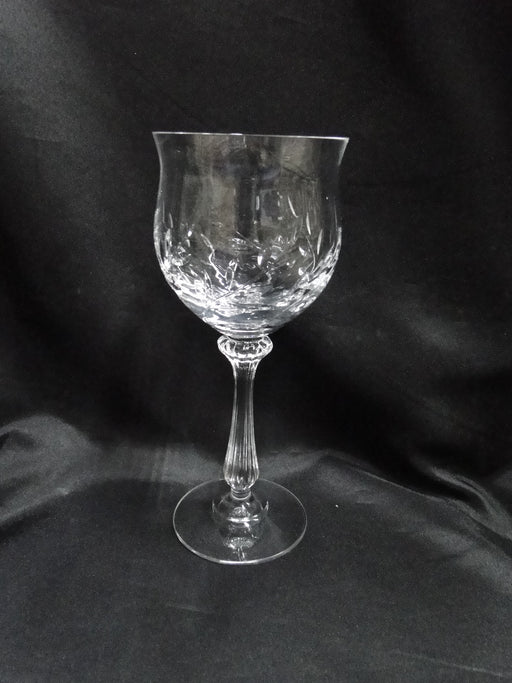 Mikasa Versailles, Cut Leaves: Water or Wine Goblet (s), 8" Tall