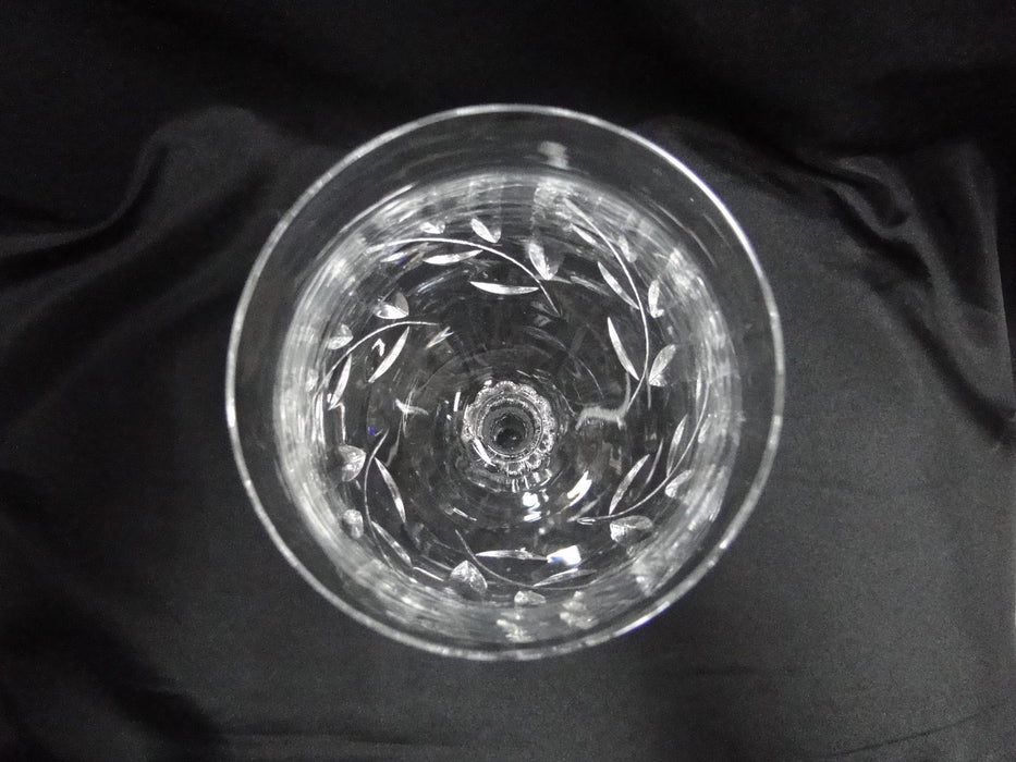 Mikasa Versailles, Cut Leaves: Water or Wine Goblet (s), 8" Tall