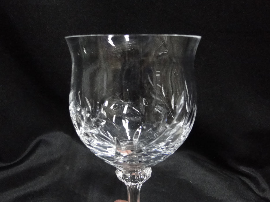 Mikasa Versailles, Cut Leaves: Water or Wine Goblet (s), 8" Tall