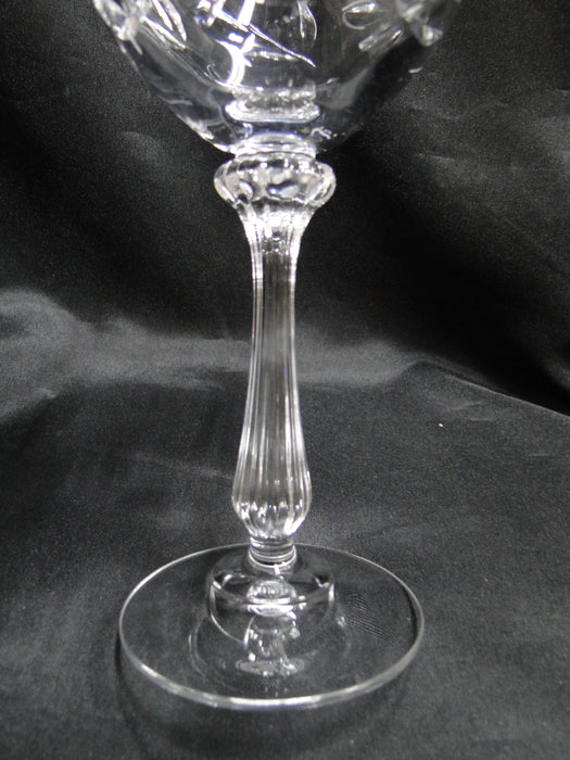 Mikasa Versailles, Cut Leaves: Water or Wine Goblet (s), 8" Tall