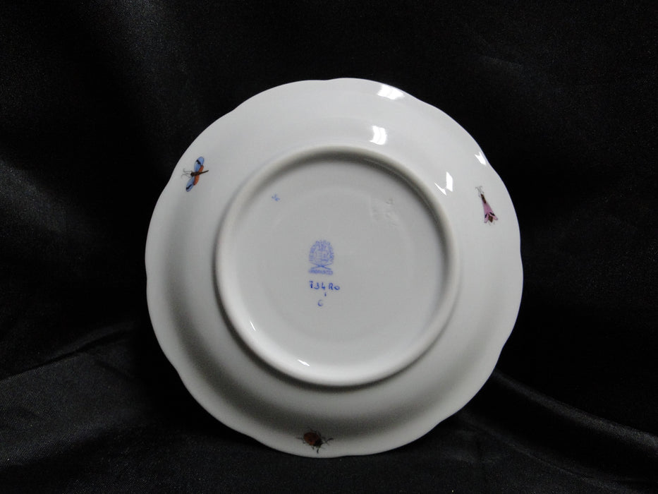 Herend Rothschild Bird: Cup & Saucer Set, 734 & 734, RO, Motif C