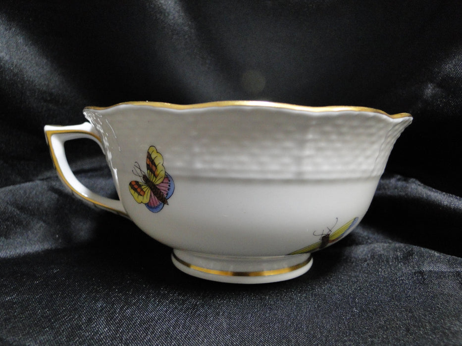 Herend Rothschild Bird: Cup & Saucer Set, 734 & 734, RO, Motif C