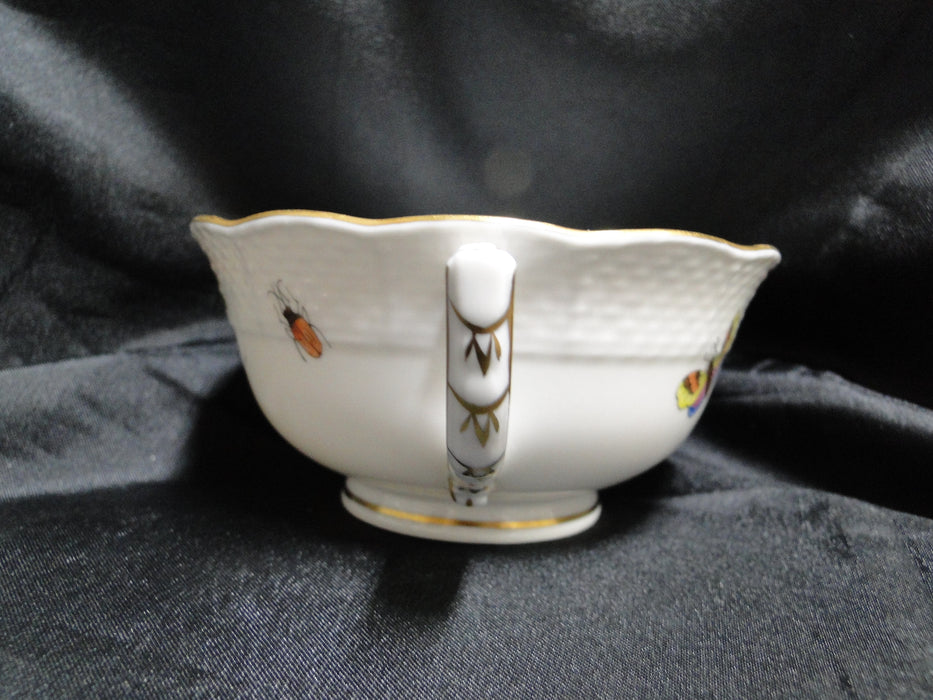 Herend Rothschild Bird: Cup & Saucer Set, 734 & 734, RO, Motif C