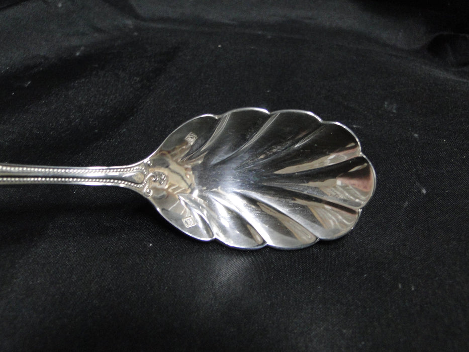 Tuttle Triumph, Sterling, 1994: Shell Sugar Spoon, 6" Long, Clinton