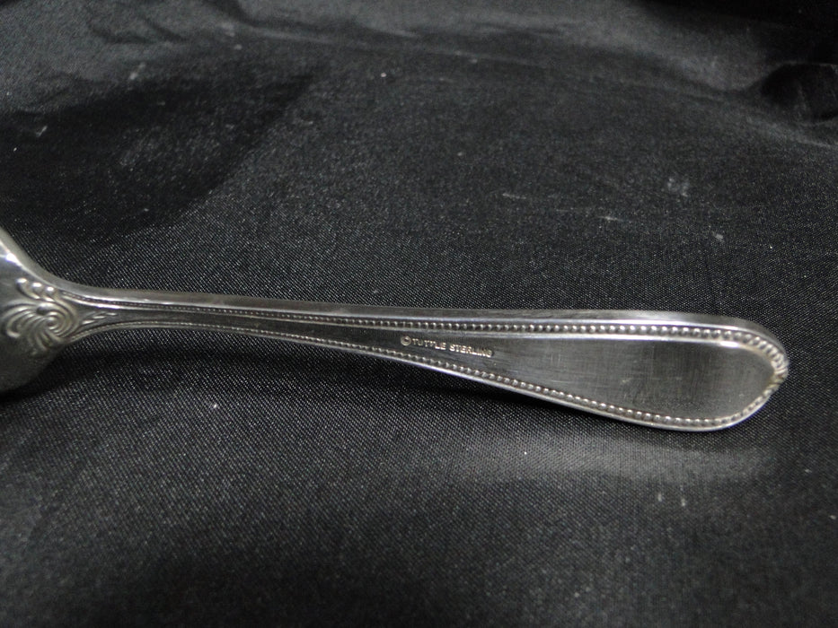 Tuttle Triumph, Sterling, 1994: Shell Sugar Spoon, 6" Long, Clinton