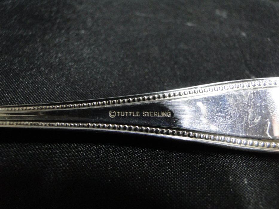 Tuttle Triumph, Sterling, 1994: Shell Sugar Spoon, 6" Long, Clinton
