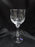Mikasa Versailles, Cut Leaves: Water or Wine Goblet, 8" Tall, As Is