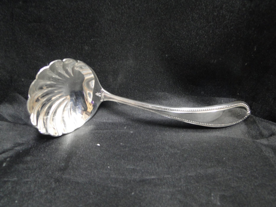 Tuttle Triumph, Sterling, 1994: Solid Shell Gravy Ladle, 6 3/4" Long, Clinton