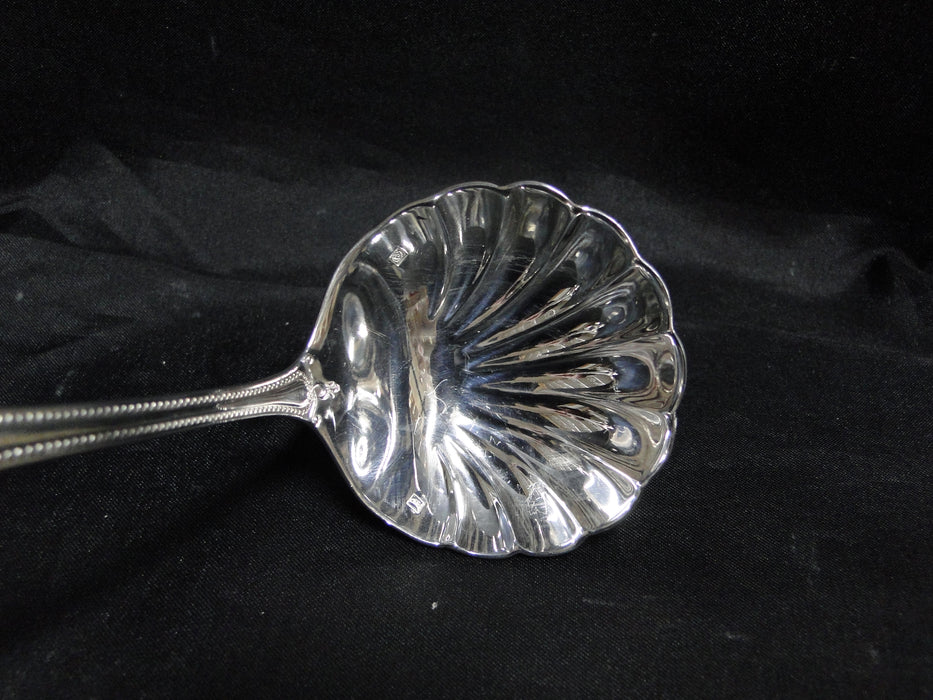 Tuttle Triumph, Sterling, 1994: Solid Shell Gravy Ladle, 6 3/4" Long, Clinton