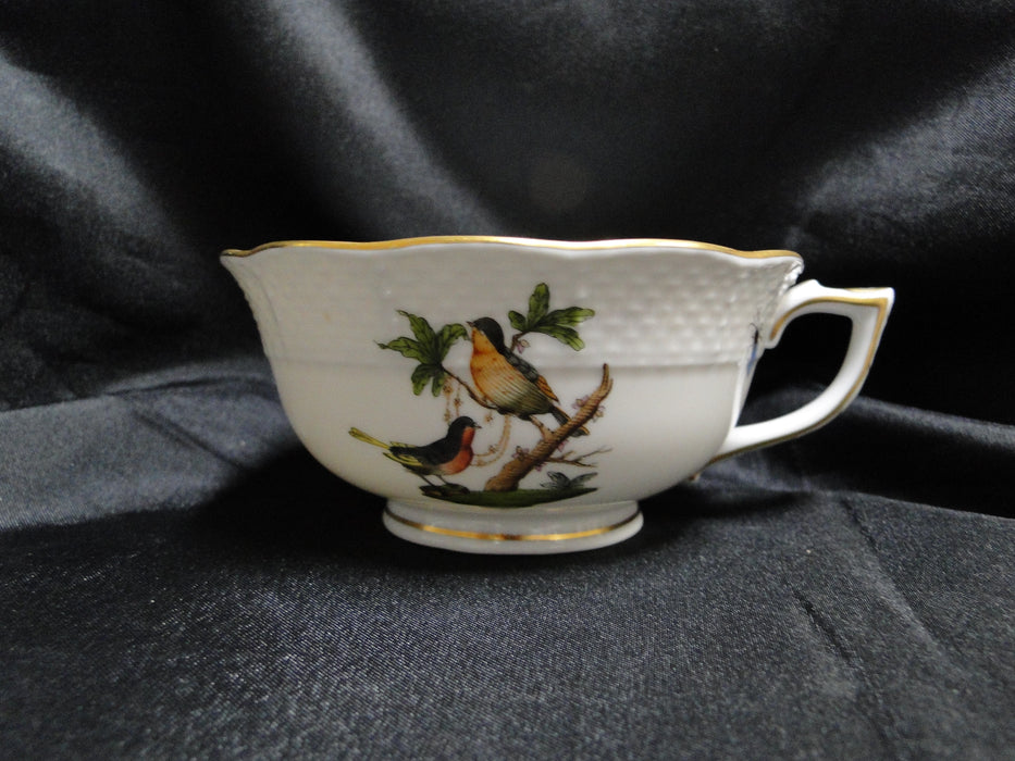 Herend Rothschild Bird: Cup & Saucer Set, 734 & 734, RO, Motif D