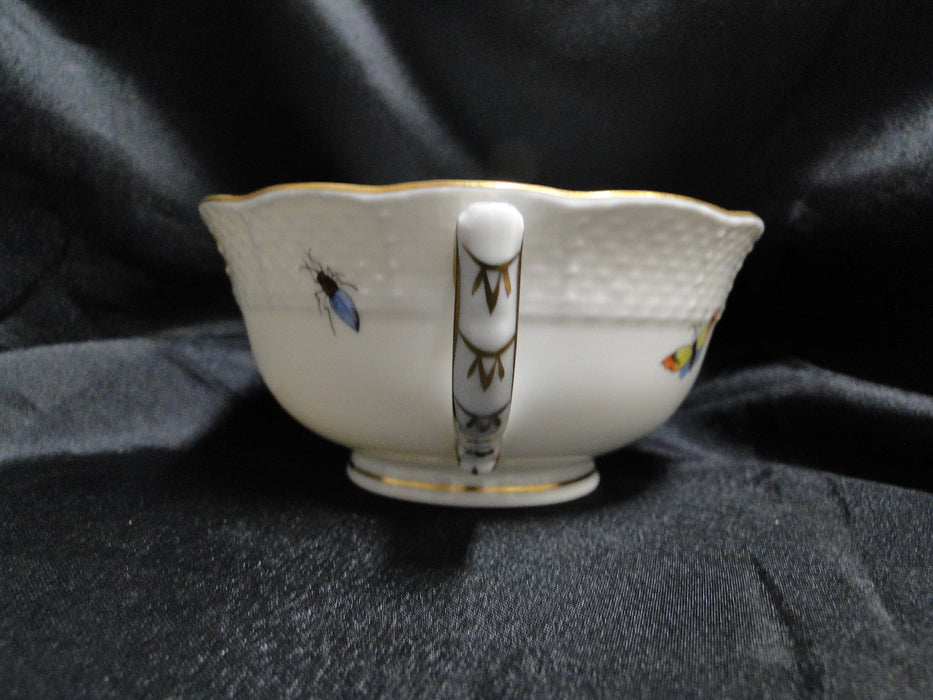 Herend Rothschild Bird: Cup & Saucer Set, 734 & 734, RO, Motif D