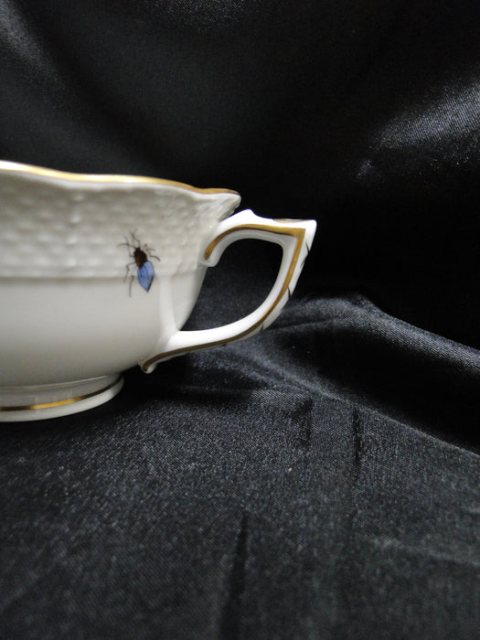 Herend Rothschild Bird: Cup & Saucer Set, 734 & 734, RO, Motif D