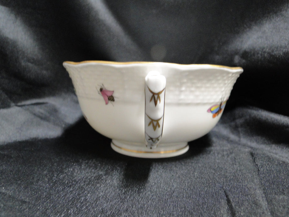 Herend Rothschild Bird: Cup & Saucer Set, 734 & 734, RO, Motif E