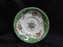 Tuscan Blenheim, Green Edge, Florals: Demitasse Cup & Saucer Set, Crazing