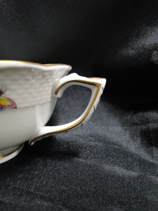 Herend Rothschild Bird: Cup & Saucer Set, 734 & 734, RO, Motif F