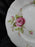 Adderley 7055, Pink Roses on White, Gold Trim: Bread Plate, 6"