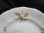Adderley 7055, Pink Roses on White, Gold Trim: Bread Plate, 6"