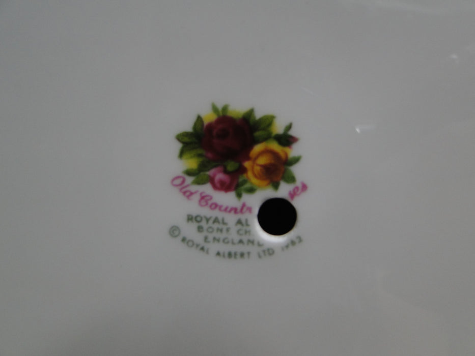 Royal Albert Old Country Roses, England: 2-Tier Serving Tray, 8" Diameter