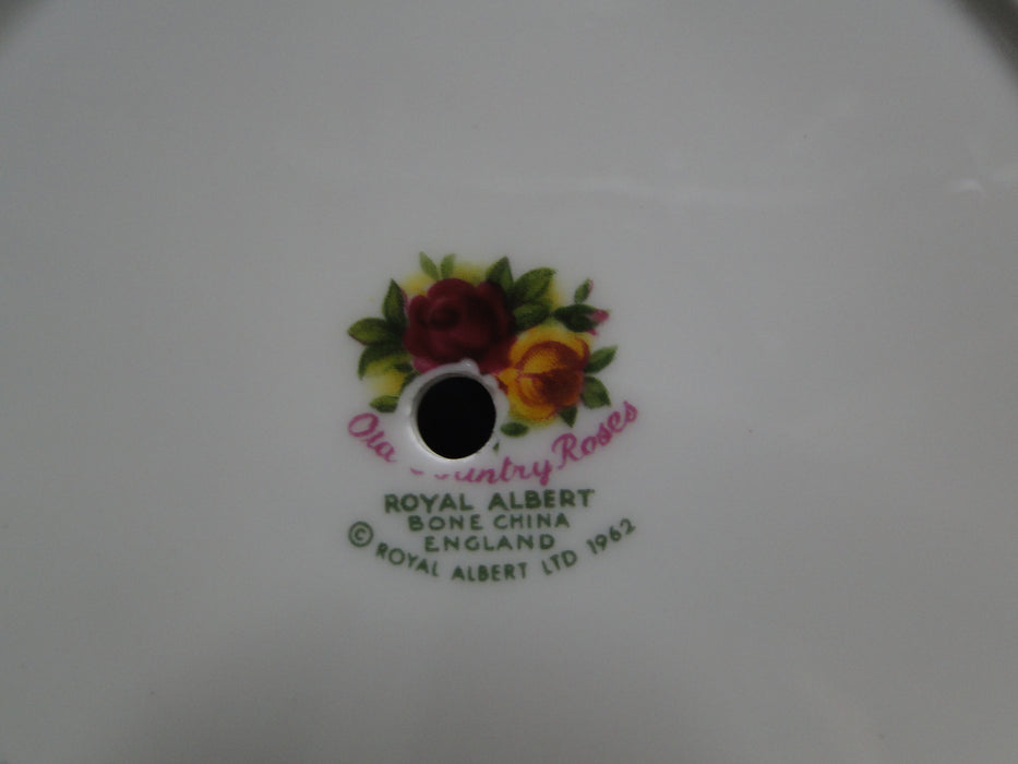 Royal Albert Old Country Roses, England: 2-Tier Serving Tray, 8" Diameter