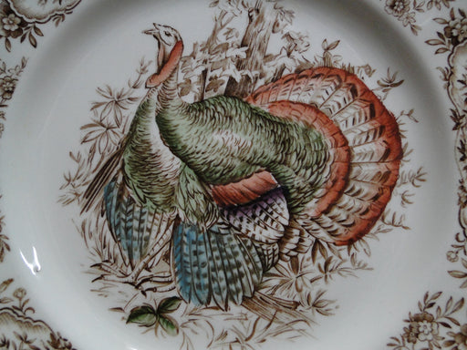Johnson Brothers Wild Turkeys Native American: Dinner Plate, 10 3/4"
