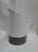 Block Midnight, Portugal, Black/White w/ Platinum: Creamer, 4 5/8" Tall