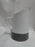 Block Midnight, Portugal, Black/White w/ Platinum: Creamer, 4 5/8" Tall