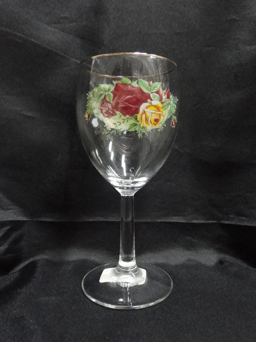 Royal Albert Old Country Roses: Set of 4 All Purpose Goblets, 7 1/4", Box