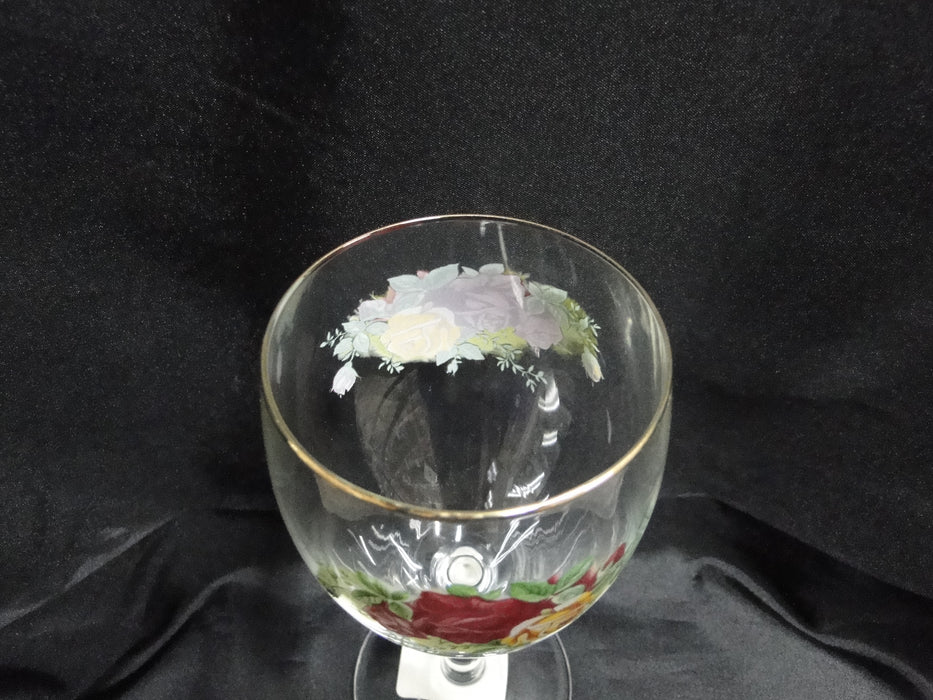 Royal Albert Old Country Roses: Set of 4 All Purpose Goblets, 7 1/4", Box