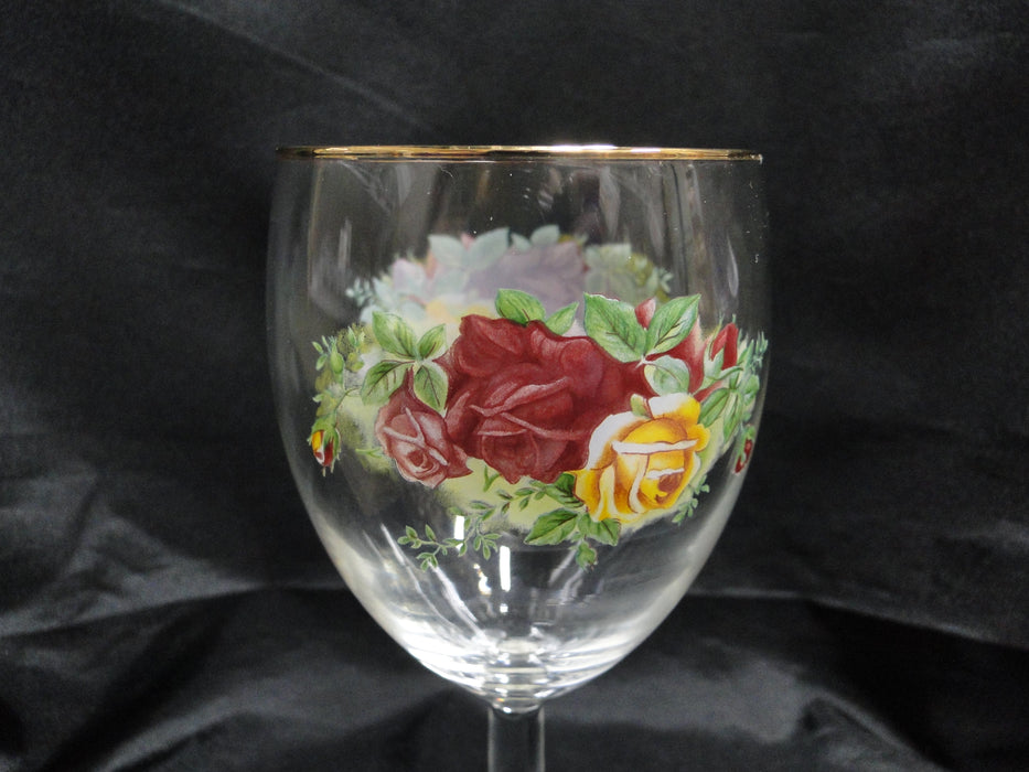 Royal Albert Old Country Roses: Set of 4 All Purpose Goblets, 7 1/4", Box