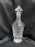 Waterford Crystal Templemore, Cut Cross Hatch: Decanter & Stopper, 12 1/2" Tall