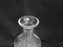 Waterford Crystal Templemore, Cut Cross Hatch: Decanter & Stopper, 12 1/2" Tall