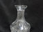 Waterford Crystal Templemore, Cut Cross Hatch: Decanter & Stopper, 12 1/2" Tall