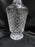 Waterford Crystal Templemore, Cut Cross Hatch: Decanter & Stopper, 12 1/2" Tall