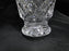 Waterford Crystal Templemore, Cut Cross Hatch: Decanter & Stopper, 12 1/2" Tall