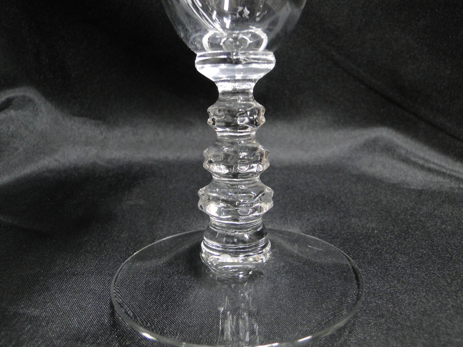 Cambridge Laurel Wreath 3139: Water or Wine Goblet (s), 6 3/4" Tall