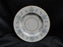Castleton Caprice, Gray Flowers, Gold Trim: Bread Plate (s), 6 1/4"