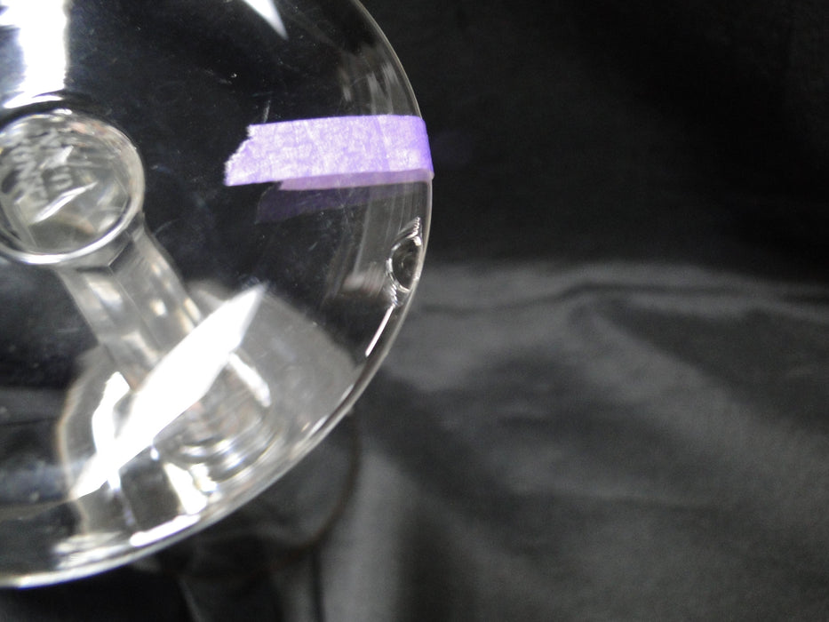 Lenox Eternal Crystal, Barclay Shape: Water or Wine Goblet, 7 1/8" Tall, As Is