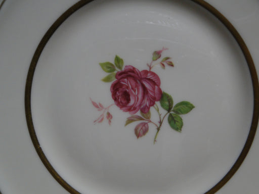 Castleton Dolly Madison, Rose w/ Gold Trim: Bread Plate (s), 6 1/2"