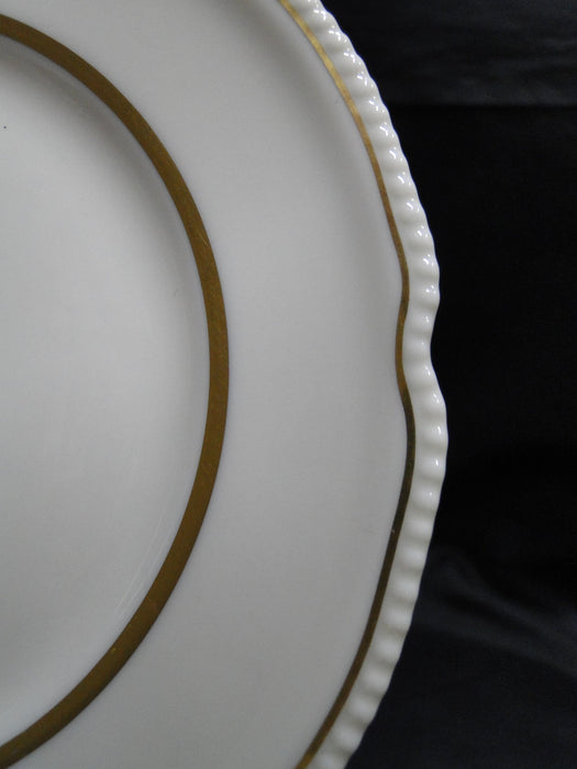 Castleton Dolly Madison, Rose w/ Gold Trim: Bread Plate (s), 6 1/2"