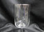 Clear Crystal, Straight Sides, Platinum Trim: Water Goblet (s), 7" Tall, CR#047