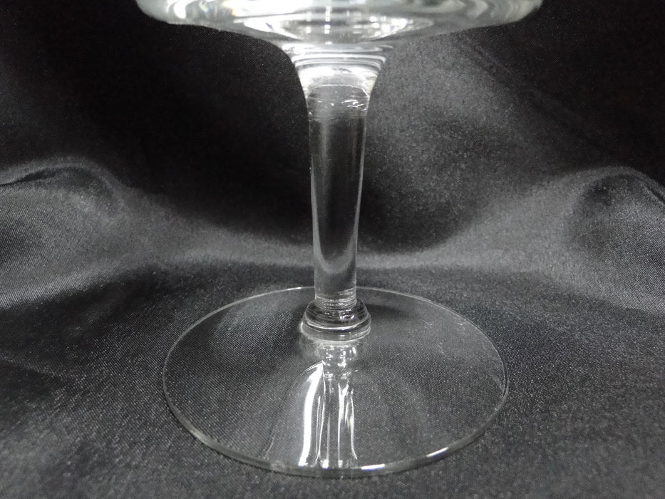 Clear Crystal, Straight Sides, Platinum Trim: Water Goblet (s), 7" Tall, CR#047